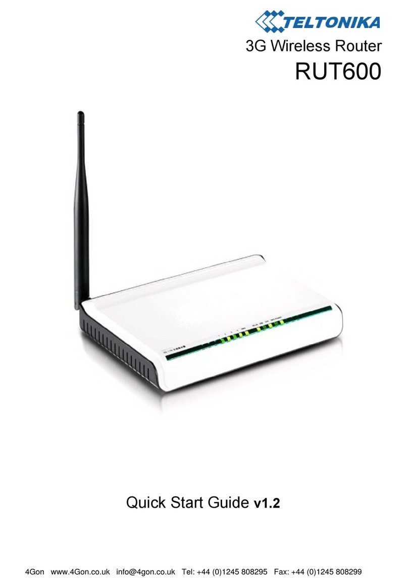 Teltonika RUT600 quick start guide