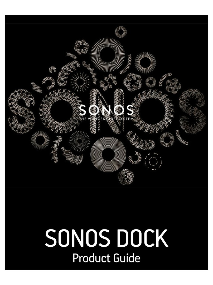 Sonos WIRELESS DOCK Product guide