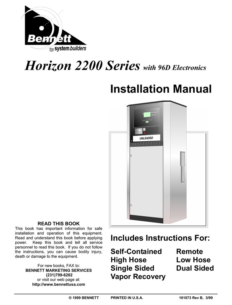 Bennett Horizon 2200 Series installation manual