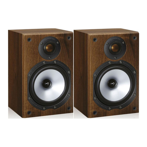 Monitor Audio Monitor Reference Series User manual Monitor Audio Monitor Reference Series User manual