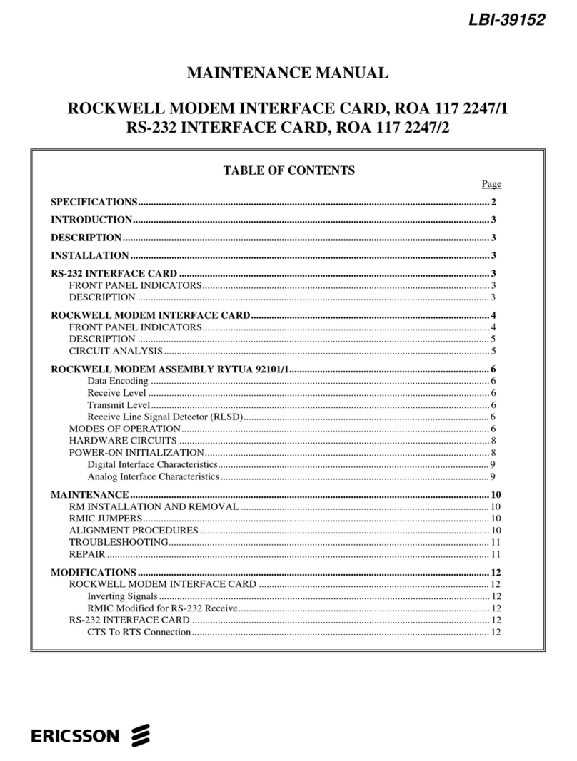 Rockwell ROA 117 2247*1 Maintenance manual