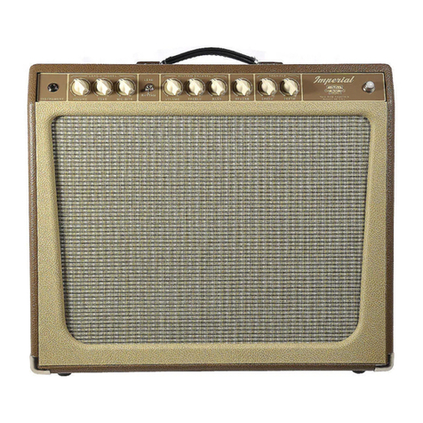 Tone King 20th Anniversary Imperial user manual