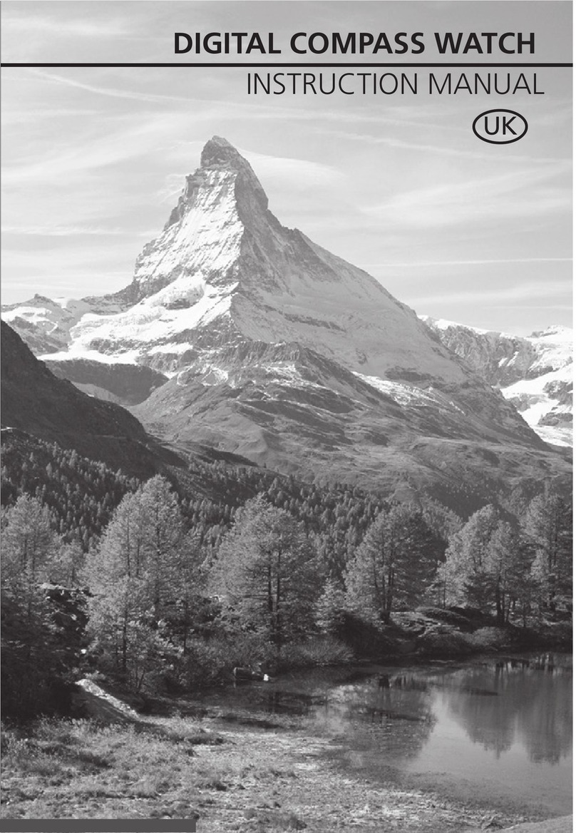 ORIGO Digital compass watch User manual