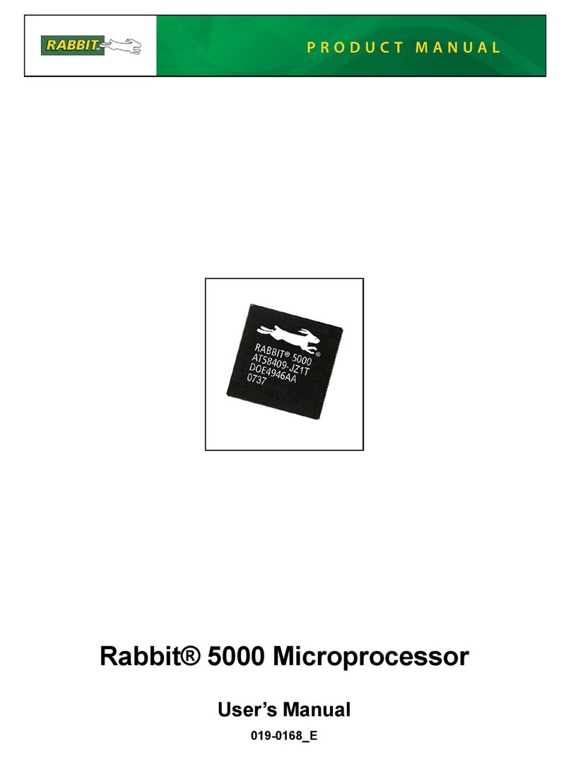 Digi Rabbit 5000 user manual Digi Rabbit 5000 user manual