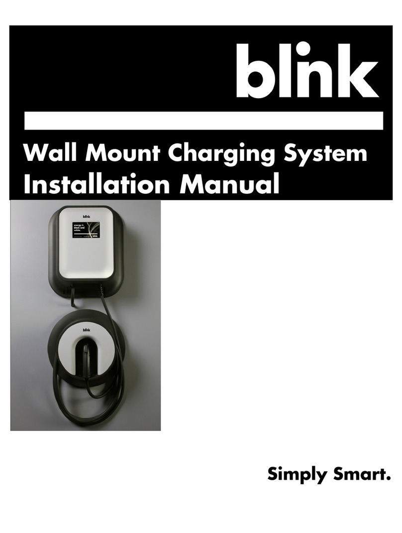 B-Link Wall Mount Charging System User manual