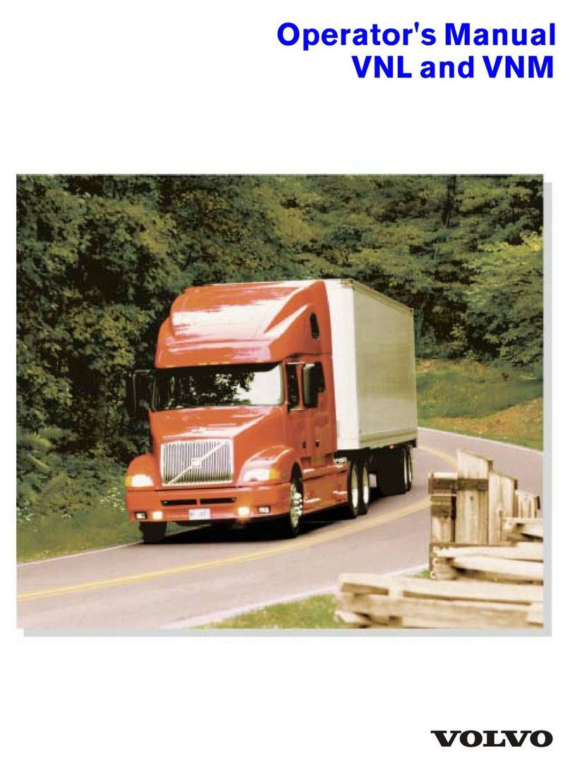 Volvo VNL Operator's manual