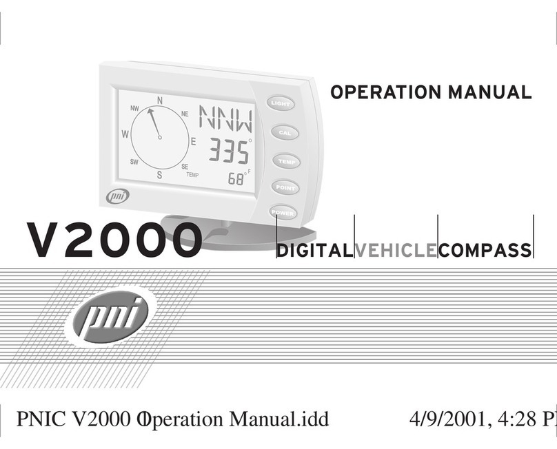 PNI Wayfinder V2000 Operation manual