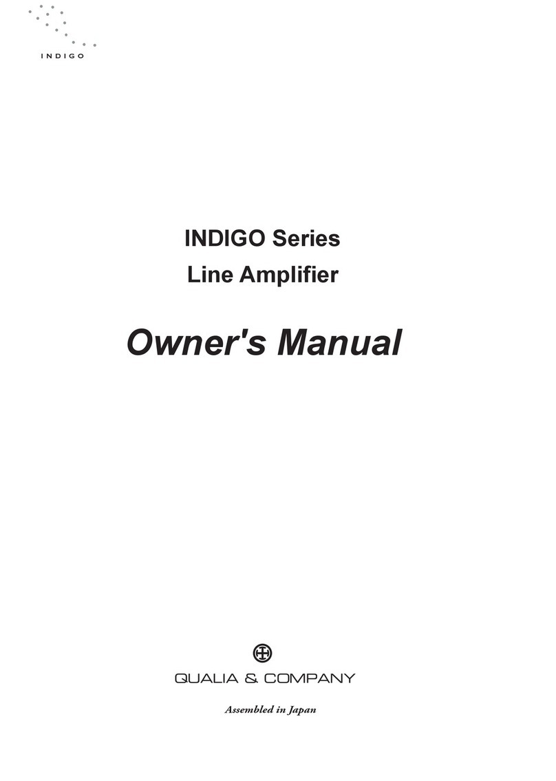 QUALIA & Co INDIGO Series owner's manual