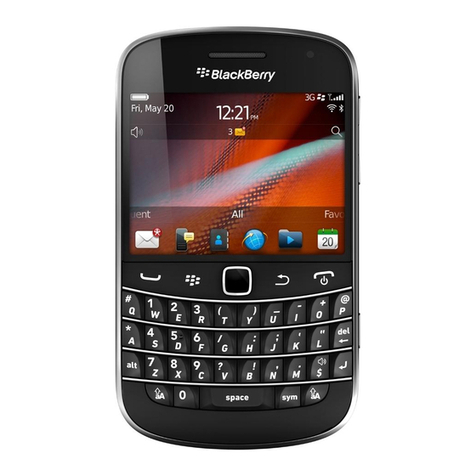 Blackbe;rry Bold 9930 User manual