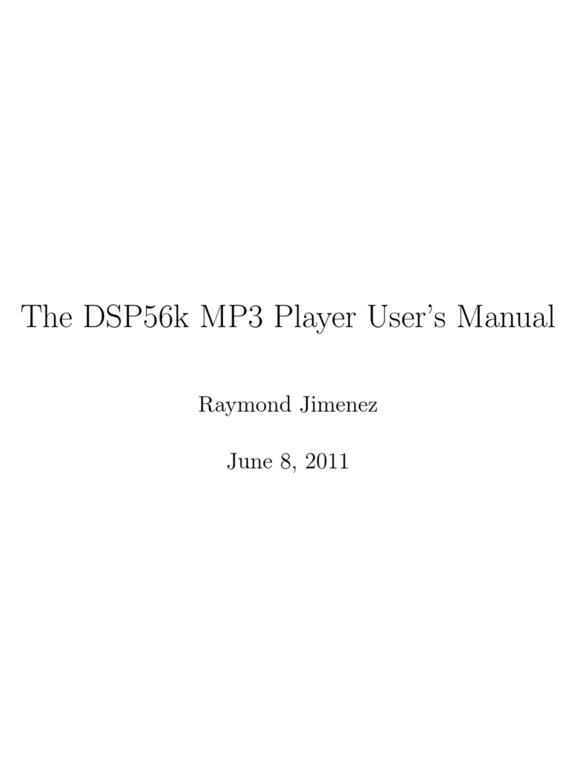 Raymond Jimenez DSP56k user manual