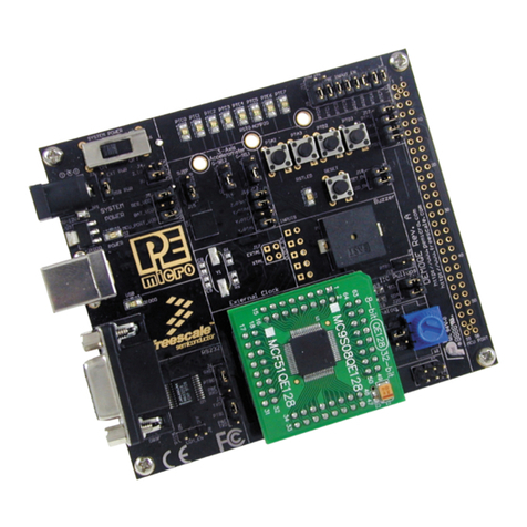 Freescale Semiconductor PE Micro DEMO9S08QE8 user manual