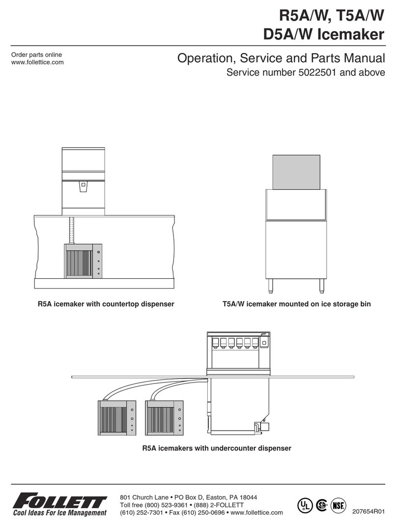 Follett R5A Operation manual
