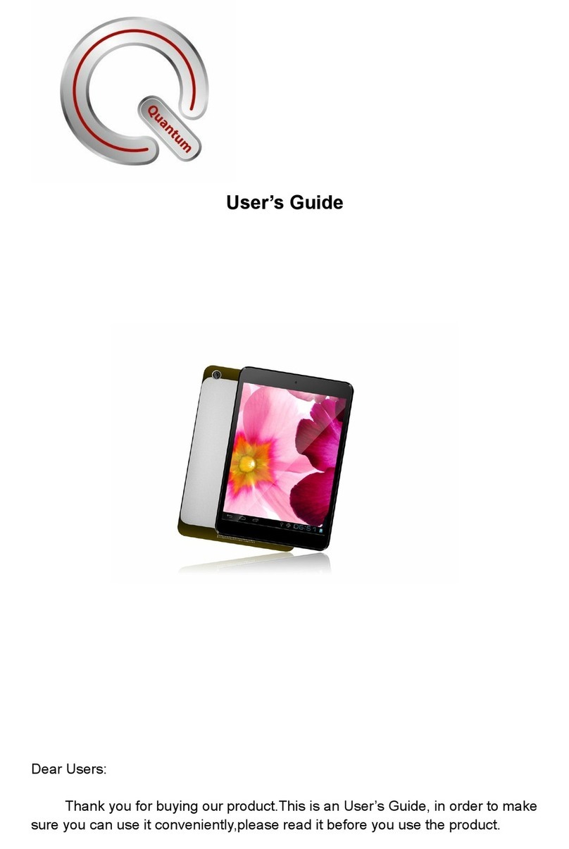 Quantum-Q Tablet user guide