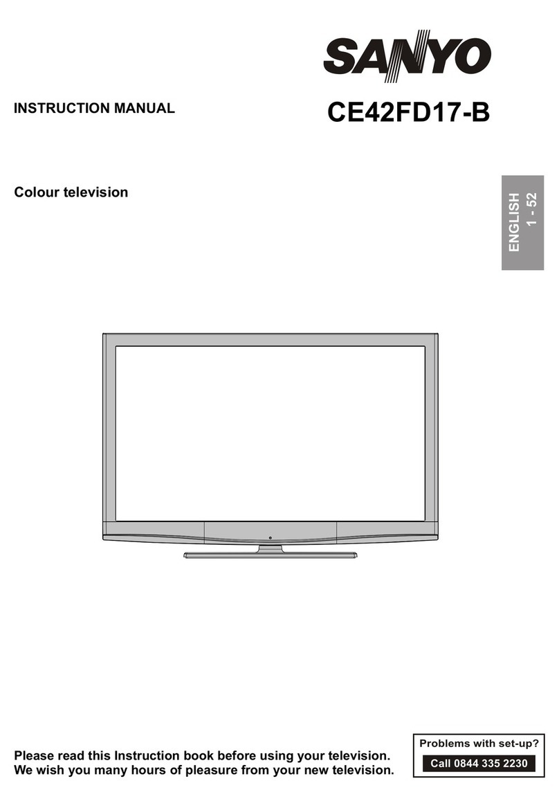 Sanyo CE42FD17-B User manual