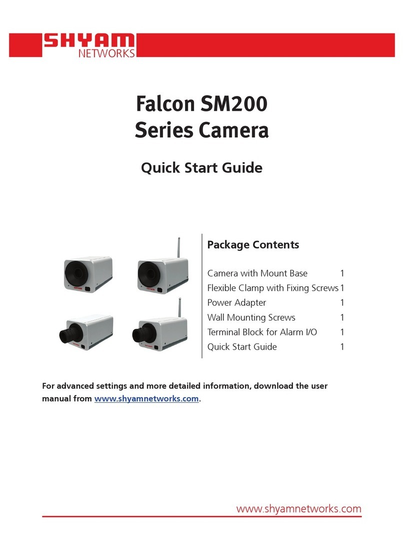 Shyam Falcon SM200 Series quick start guide