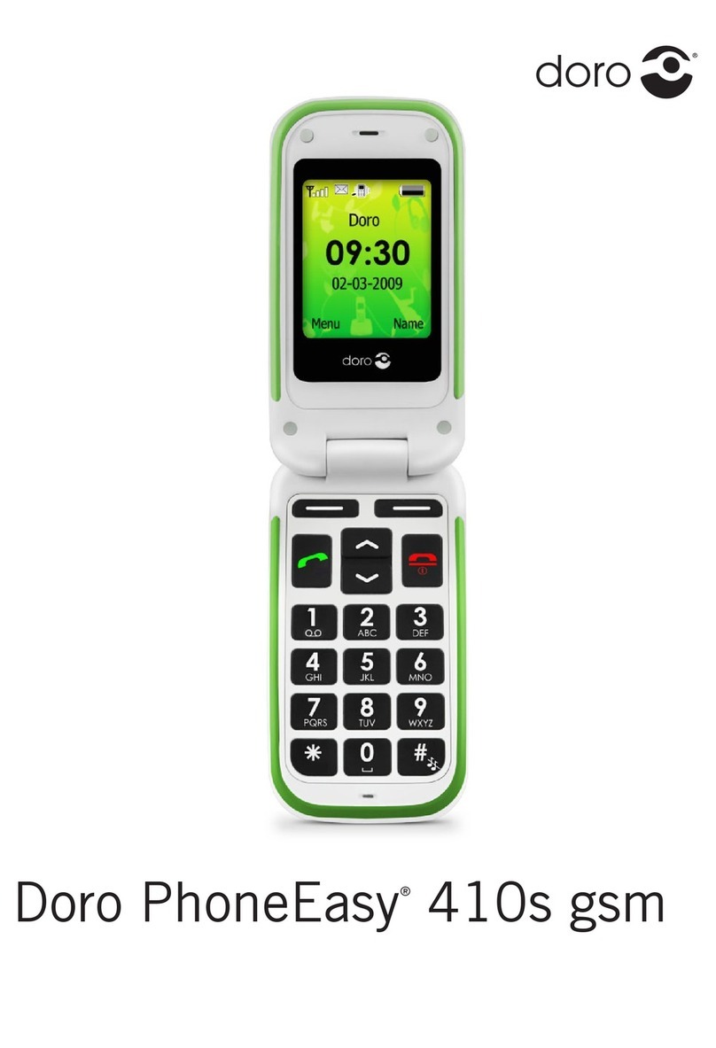 Doro PHONEEASY 410S gsm User manual