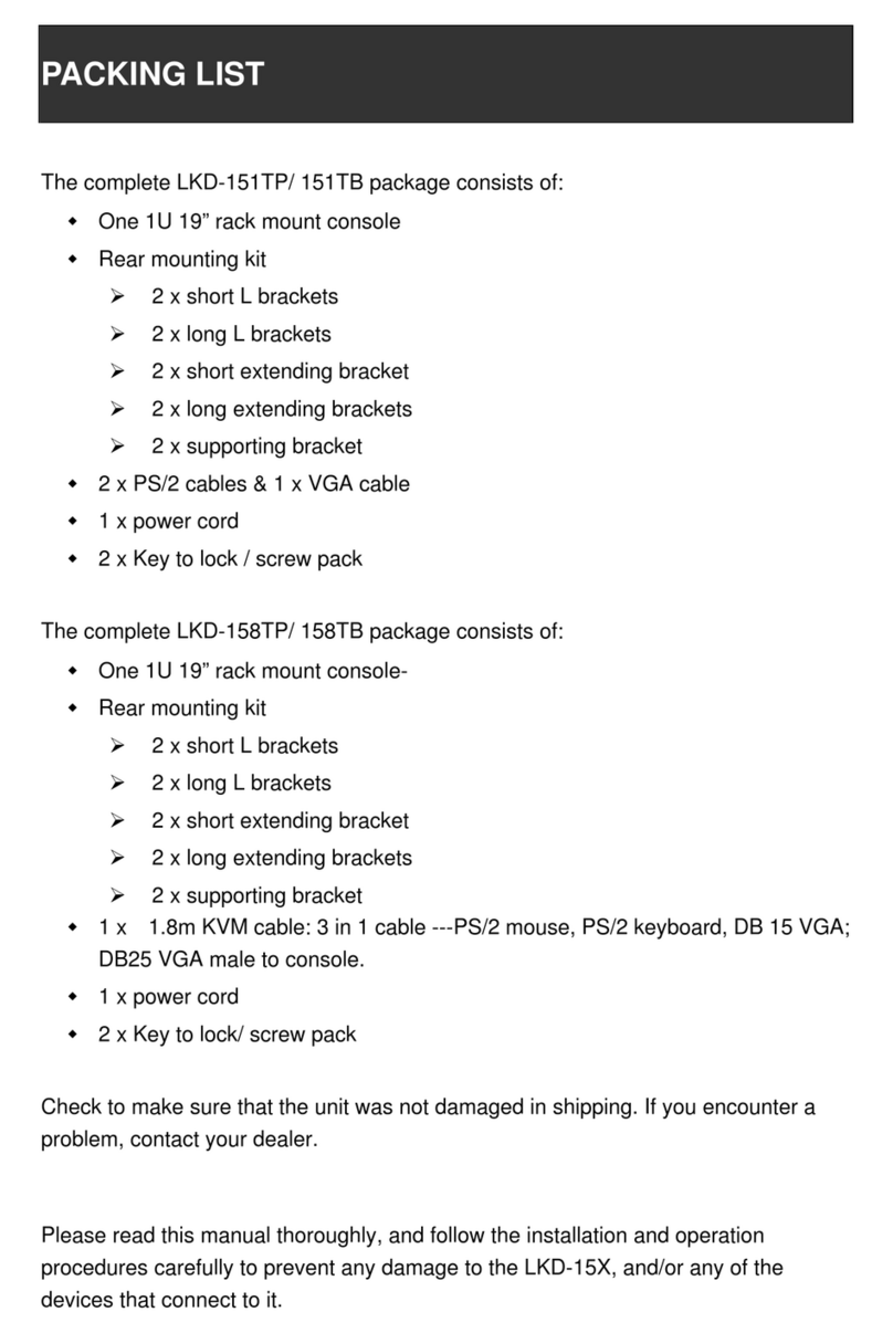 Server Racks Australia LKD-15X User manual