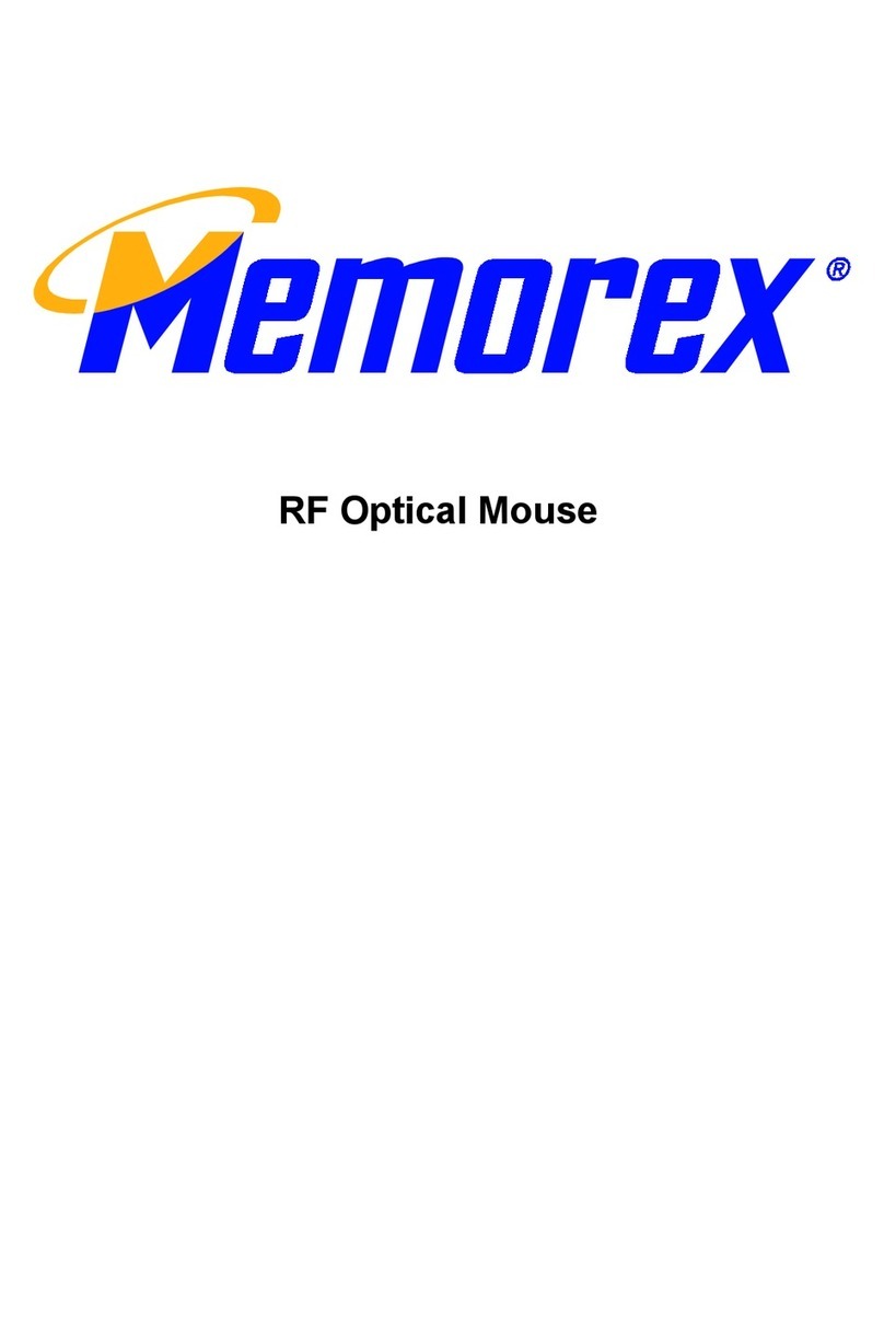 Memorex RF Optical Mouse User manual Memorex RF Optical Mouse User manual