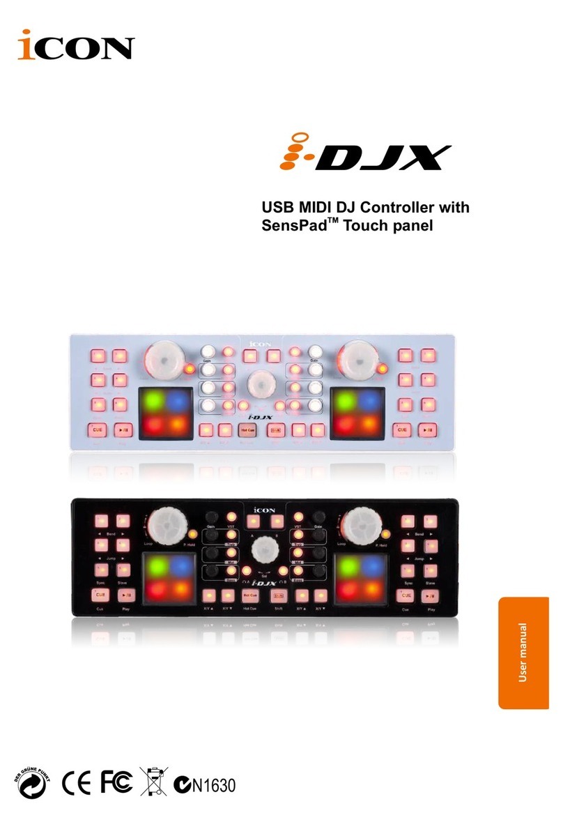 ICON i-DJX User manual