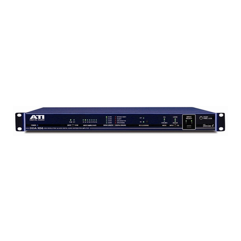 ATI Technologies DDA SERIES Operating instructions