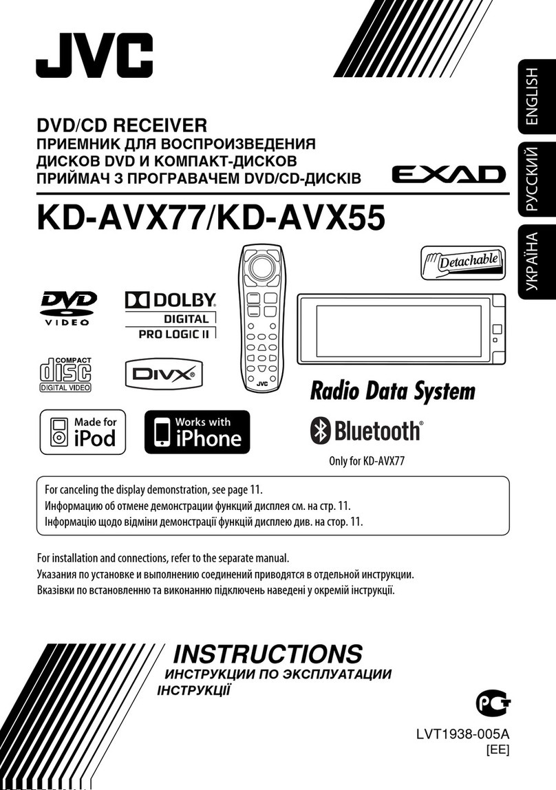JVC KD-AVX55 User manual