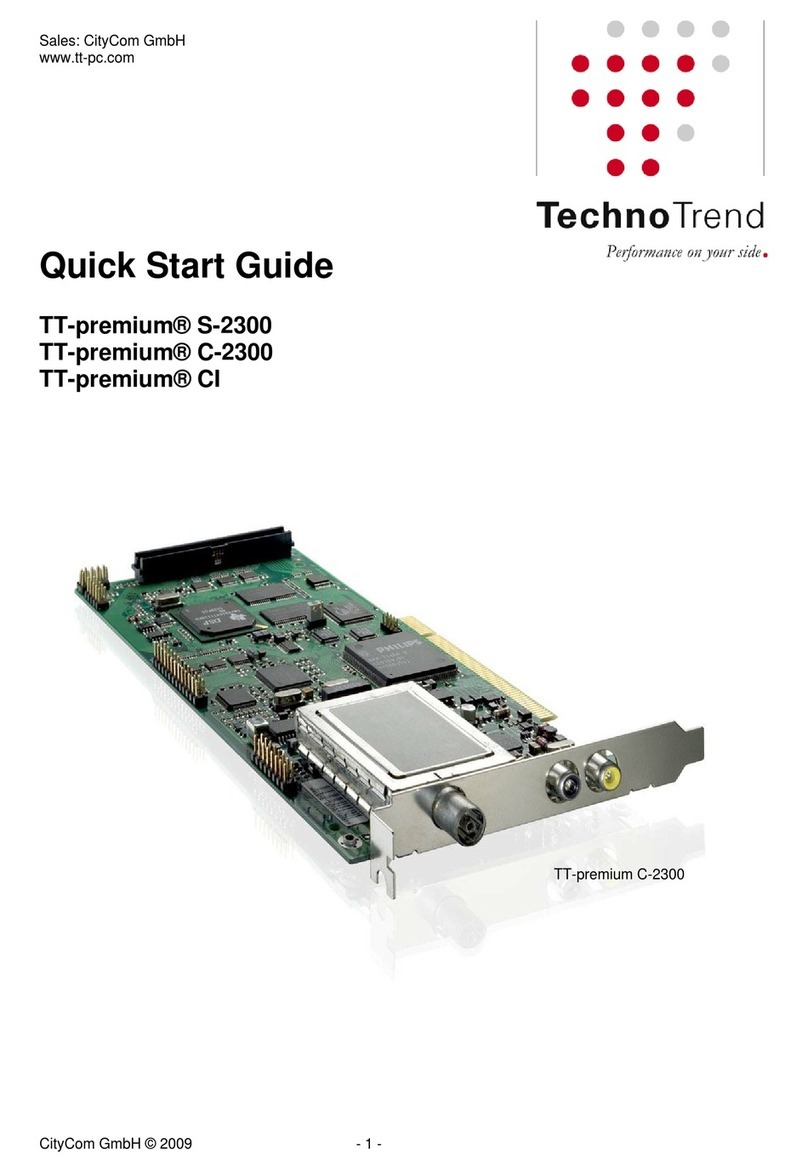 TechnoTrend TT-premium S-2300 quick start guide