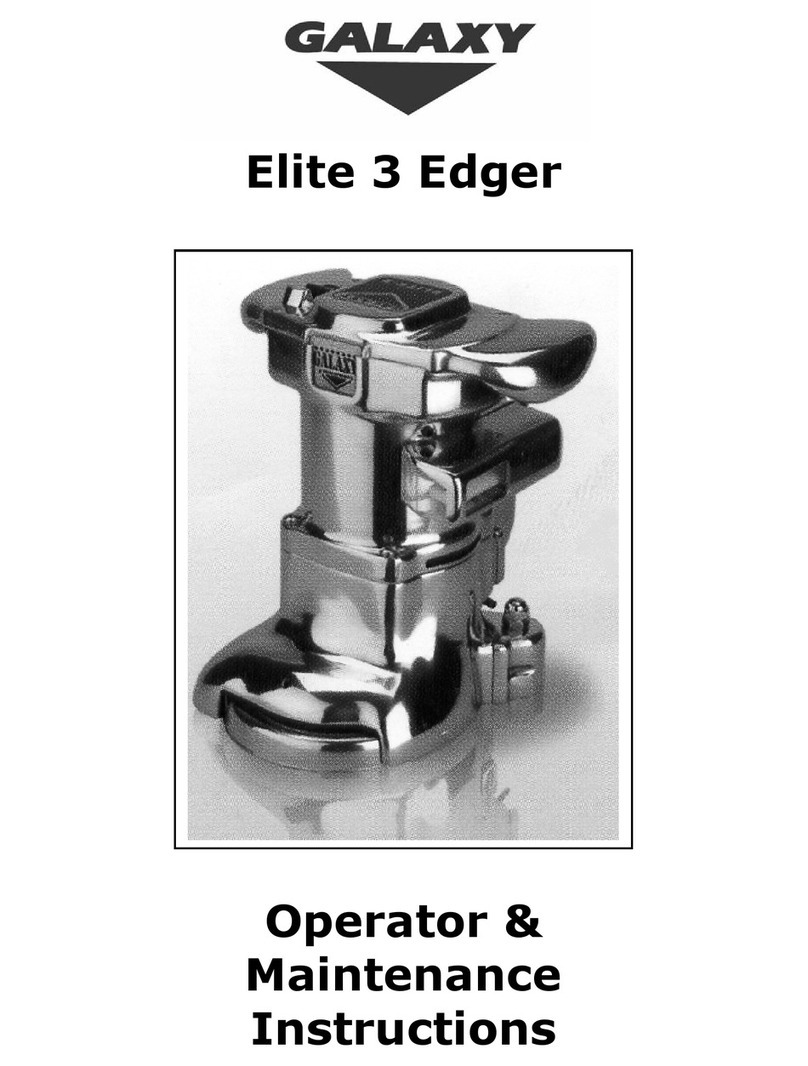 Galaxy Elite 3 Operator & maintenance instructions
