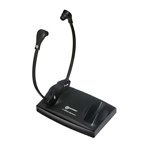Geemarc ClearSound CL7100 instructions