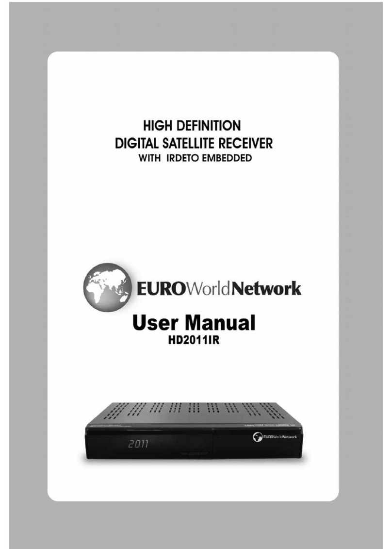 EuroWorldNetwork HD2011IR user manual