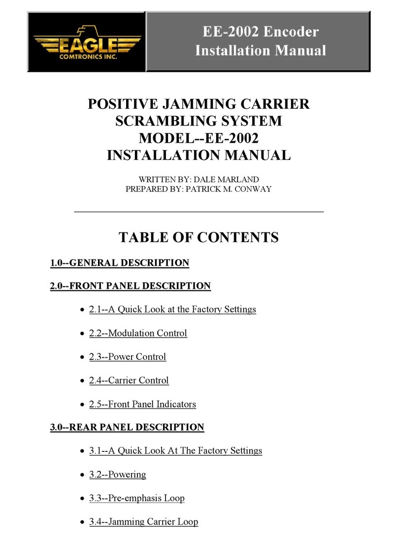 Eagle EE-2002 User manual