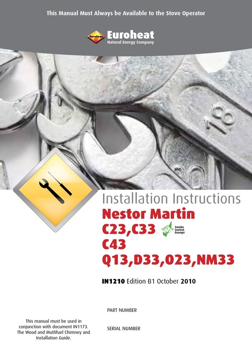Euroheat Nestor Martin C23 installation instructions
