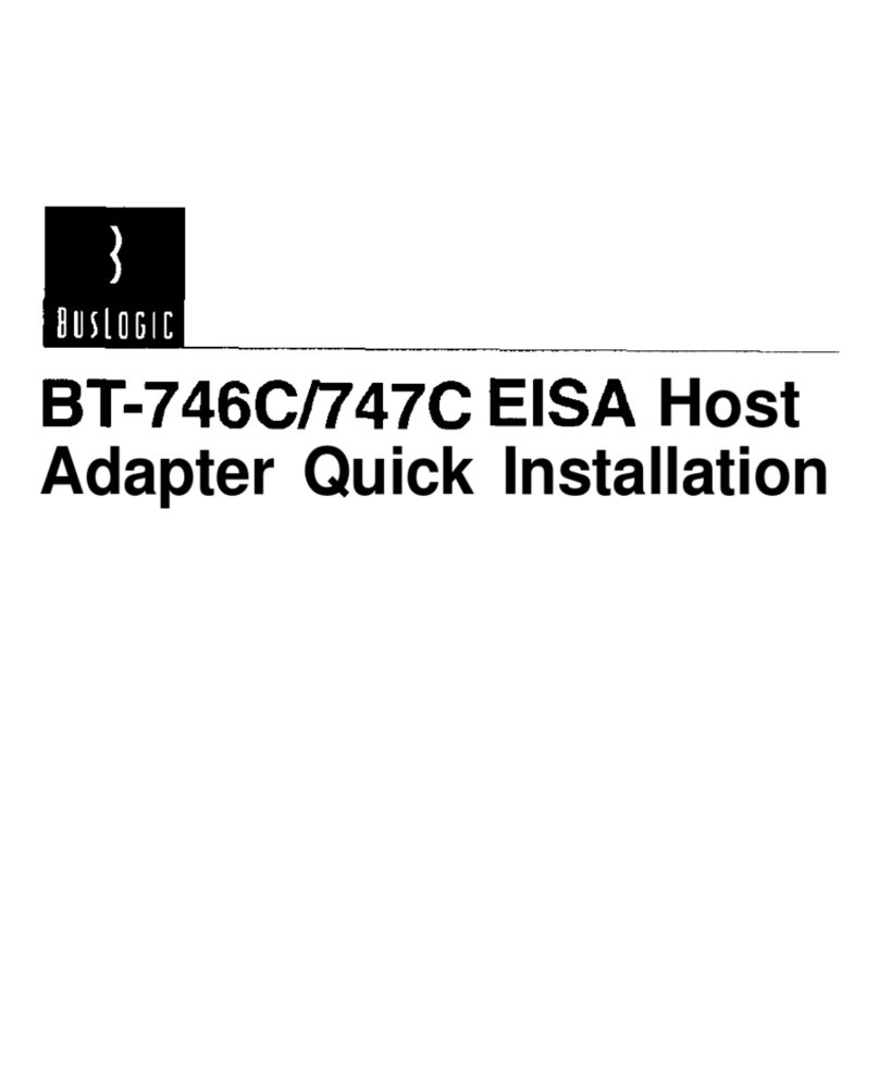 BusLogic BT-746C Quick installation