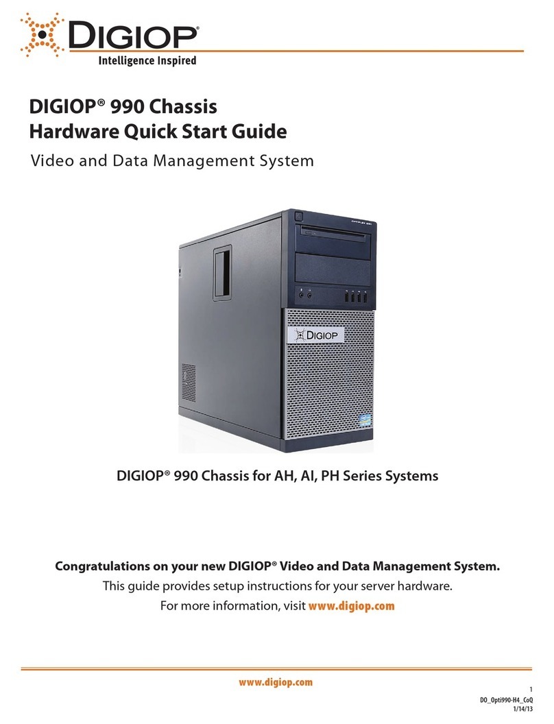 Digiop 990 Chassis User manual
