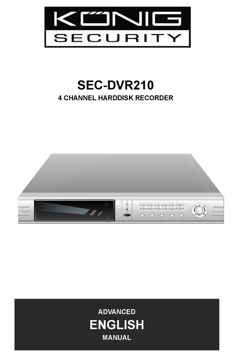 Konig SEC-DVR210 manual