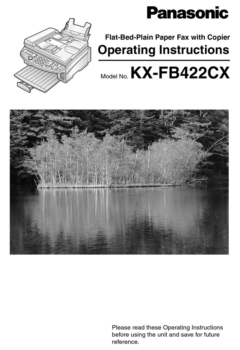 Panasonic KX-FB422CX User manual