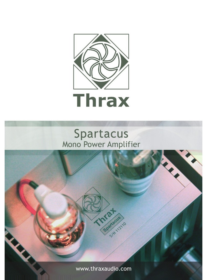 Thrax Spartacus operating manual