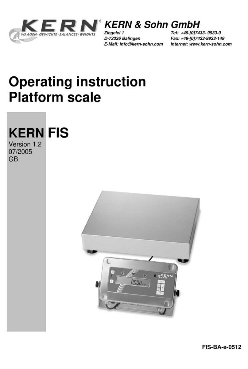KERN FIS User manual