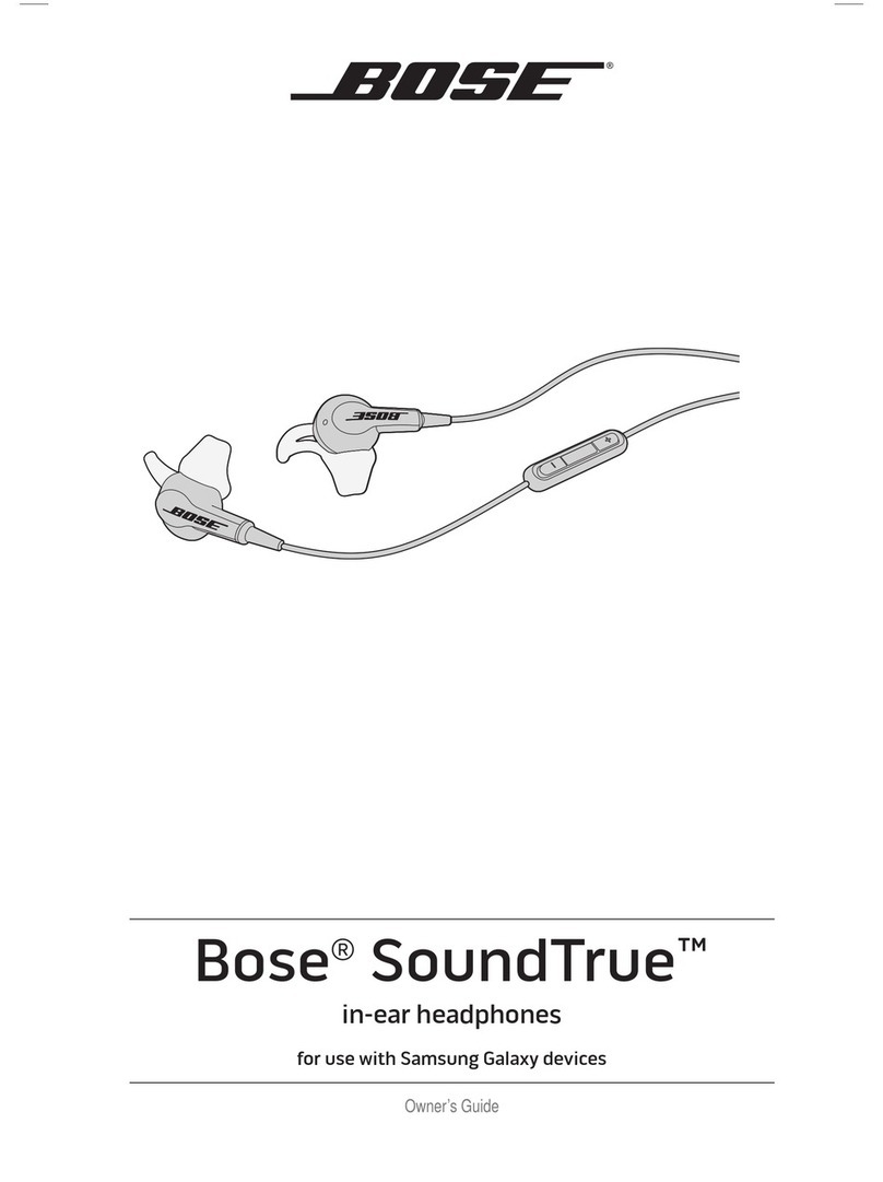 Bose SoundTrue User manual