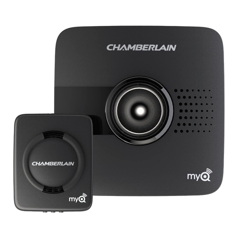 Chamberlain MyQ Garage User manual Chamberlain MyQ Garage User manual