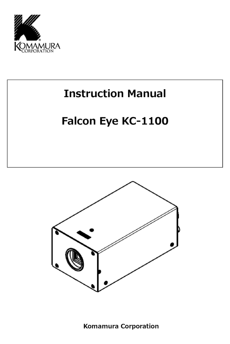 komamura Falcon Eye KC-1100 instruction manual