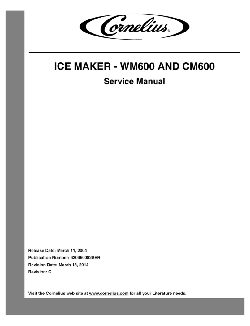 Cornelius WM600 User manual Cornelius WM600 User manual