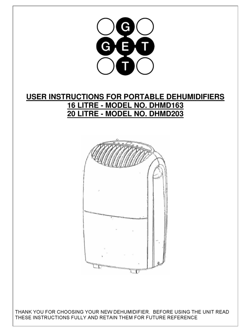 GET DHMD163 User instructions