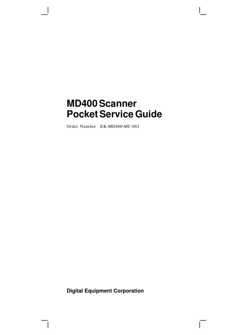Digital Equipment MD400 Service guide