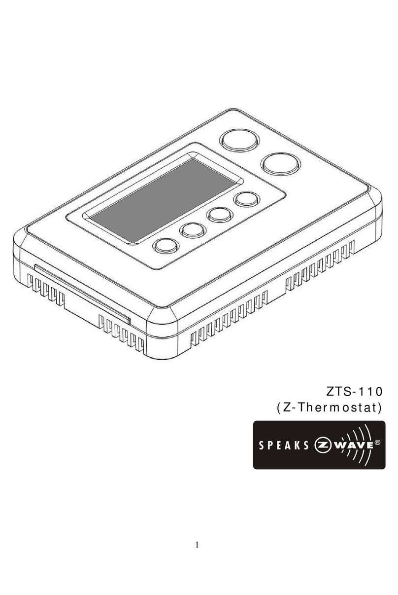 Remotec ZTS-110 Z-Thermostat user guide