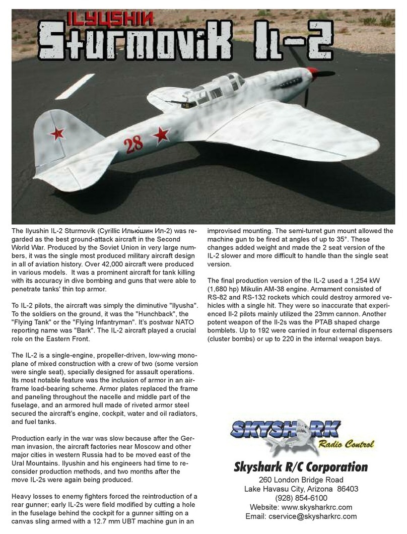 Skyshark IL-2 Sturmovik manual