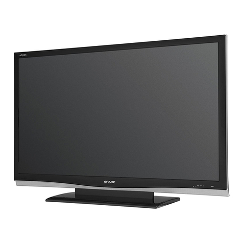 Sharp Aquos LC 65D64U User manual
