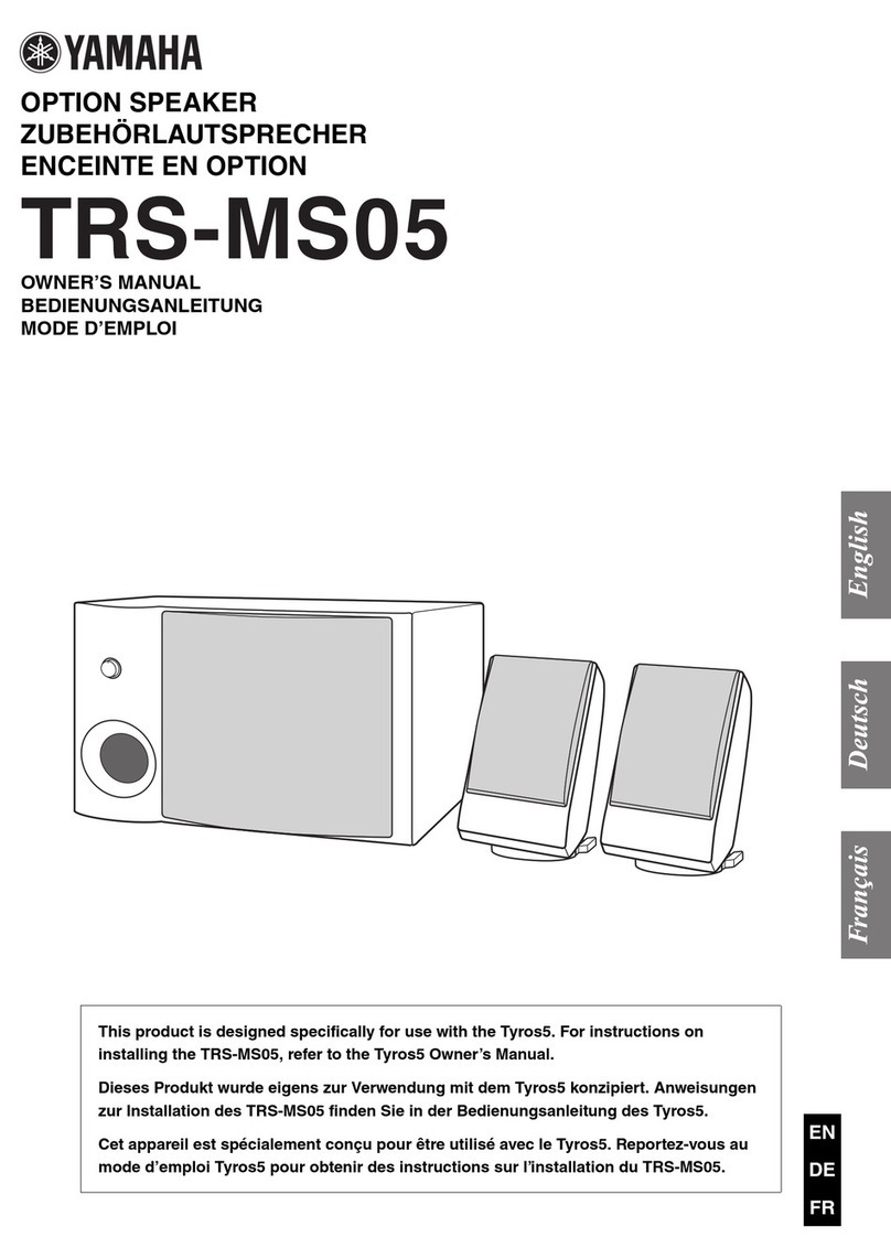 Yamaha TRS-MS05 Mode d'emploi