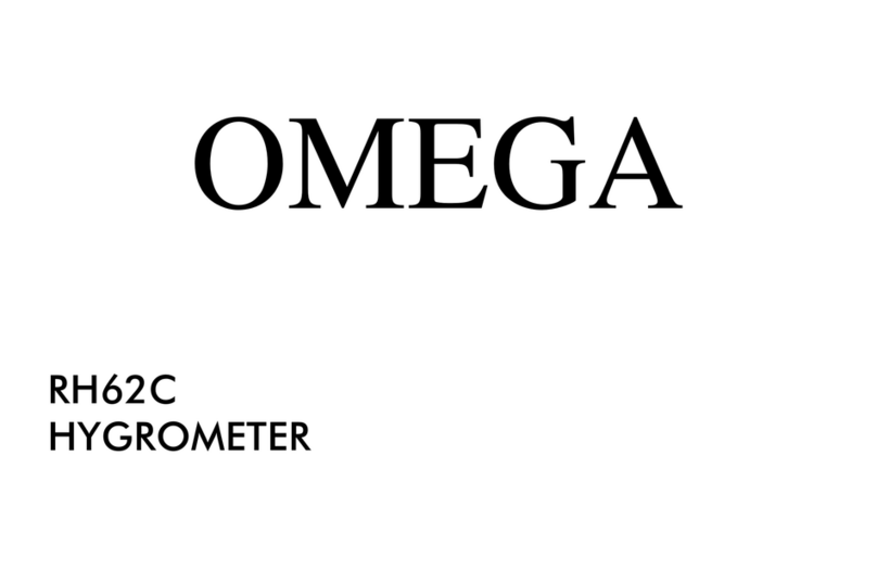 Omega RH62C User manual