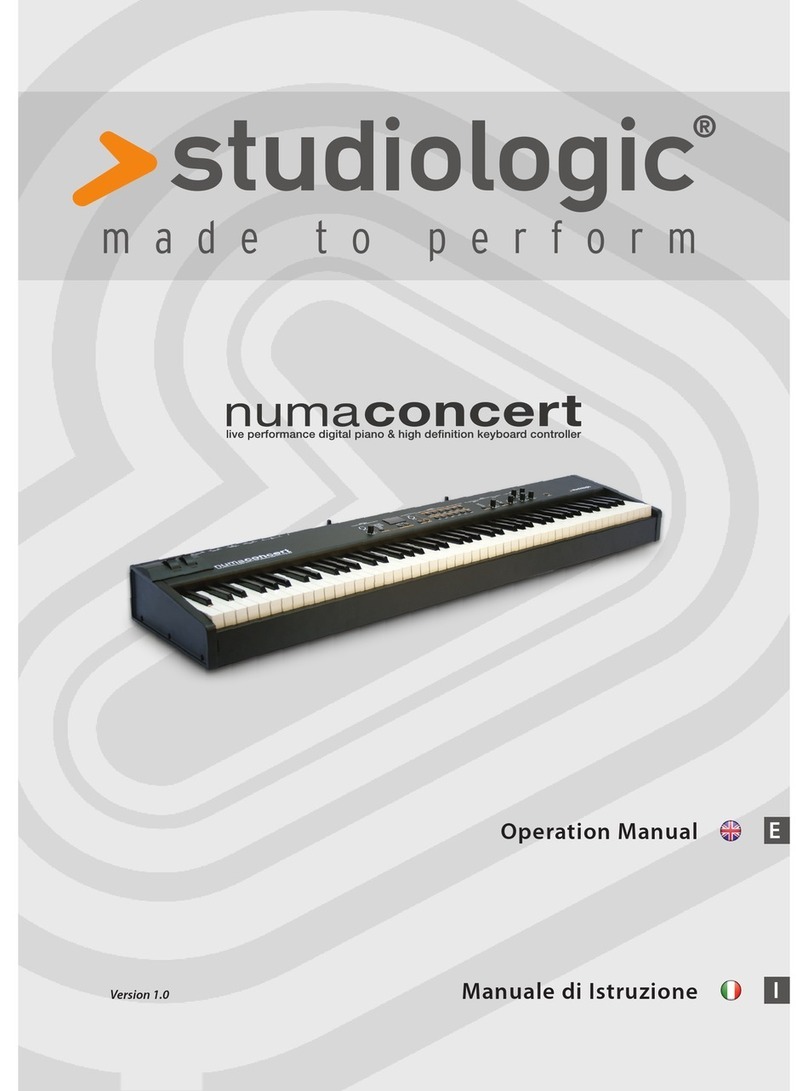 Studio Logic numaconcert Operation manual