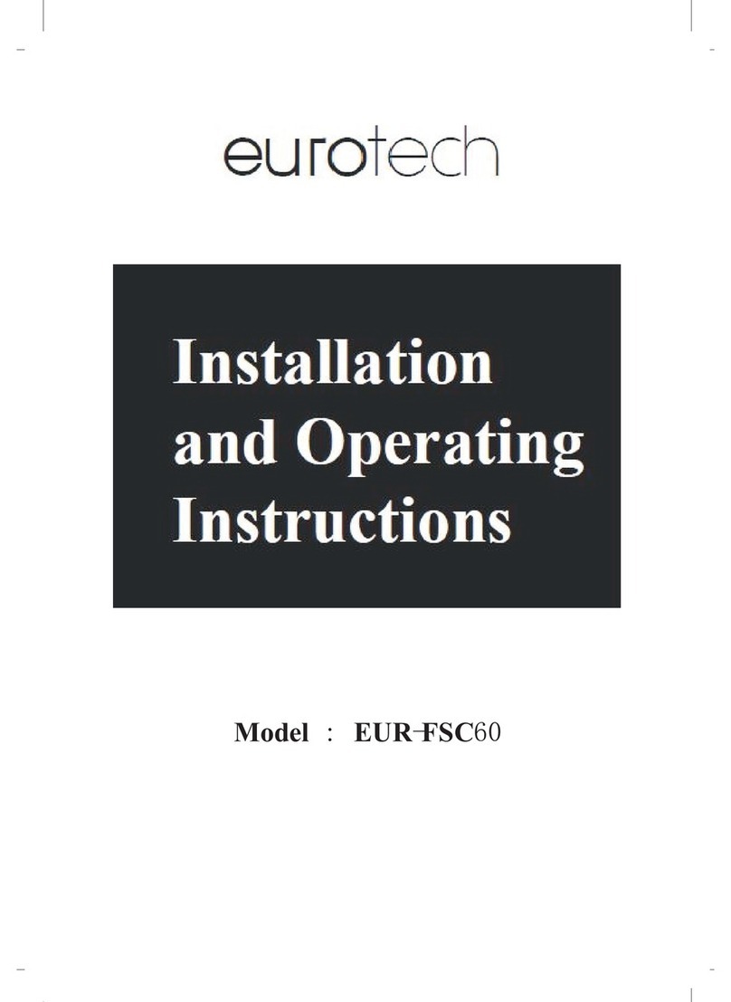 Eurotech EUR-FSC60 Installation and operating instructions
